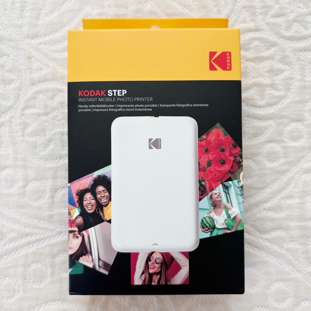 Kodak Step Instant Mobile 2"x 3" Photo Printer, White